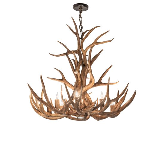 Antlers 34 Inch LED Chandelier by Meyda Lighting