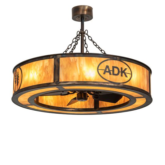 Personalized 44 Inch 4 Light Chandelier by Meyda Lighting