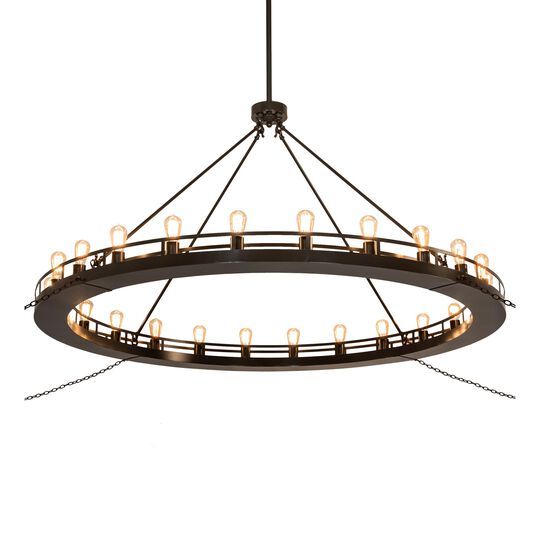 Barbury 72 Inch 6 Light Chandelier by Meyda Lighting