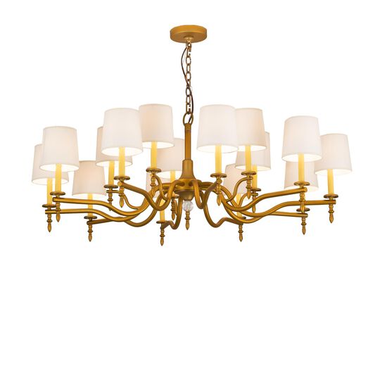 Toby 52 Inch 15 Light Chandelier by Meyda Lighting