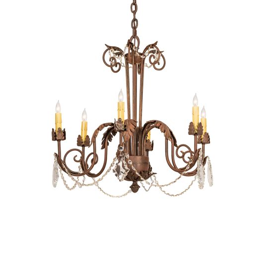 Lindsay 26 Inch 3 Light Chandelier by Meyda Lighting