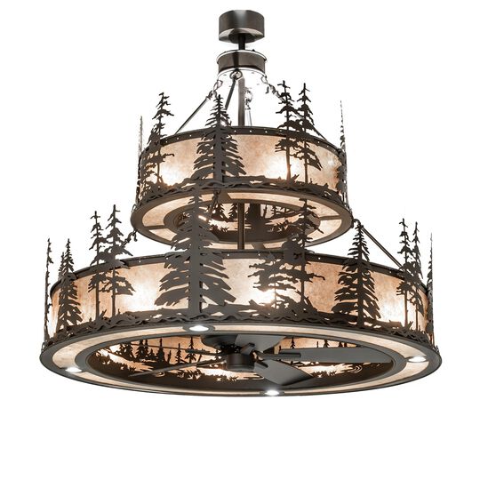 Tall Pines 54 Inch Chandelier by Meyda Lighting