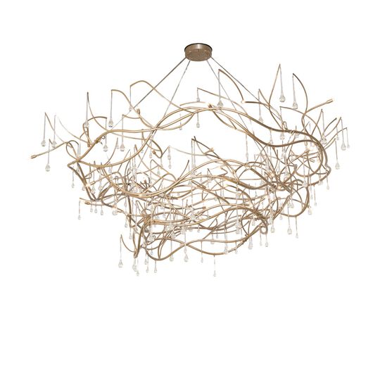 Crystal Tear Drop Grand Chandelier by Meyda Lighting