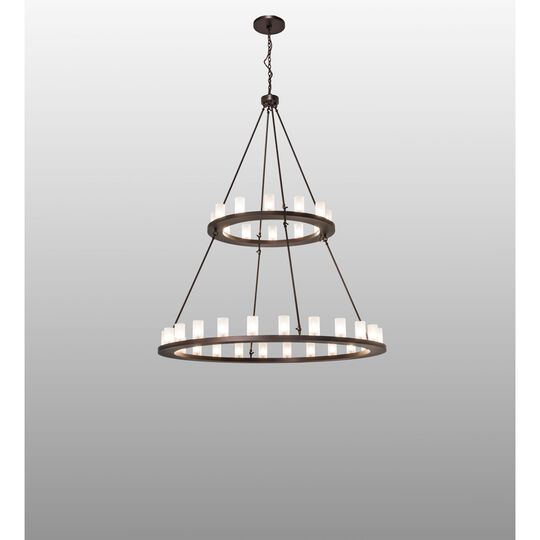 Loxley 72 Inch 4 Light Chandelier by Meyda Lighting
