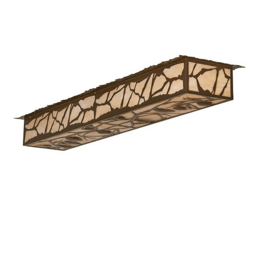 Whispering Pines 62 Inch 6 Light Flush Mount by Meyda Lighting