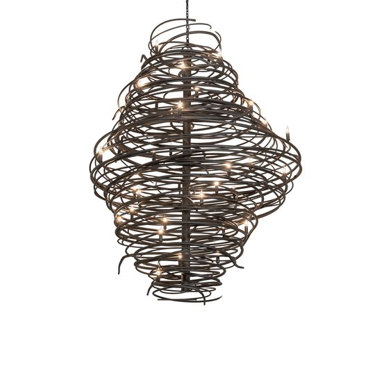 Cyclone 64 Inch 36 Light LED Chandelier by Meyda Lighting