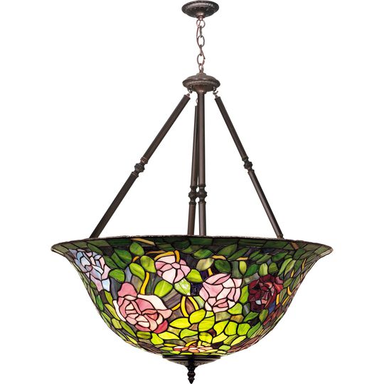 Tiffany Rosebush 38 Inch Large Pendant by Meyda Lighting