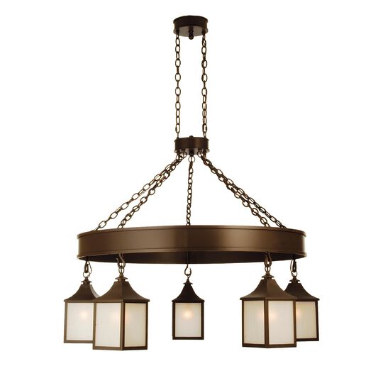 Bigfork 48 Inch 5 Light Chandelier by Meyda Lighting