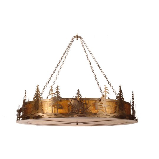 Ducks In Flight 67 Inch Large Pendant by Meyda Lighting