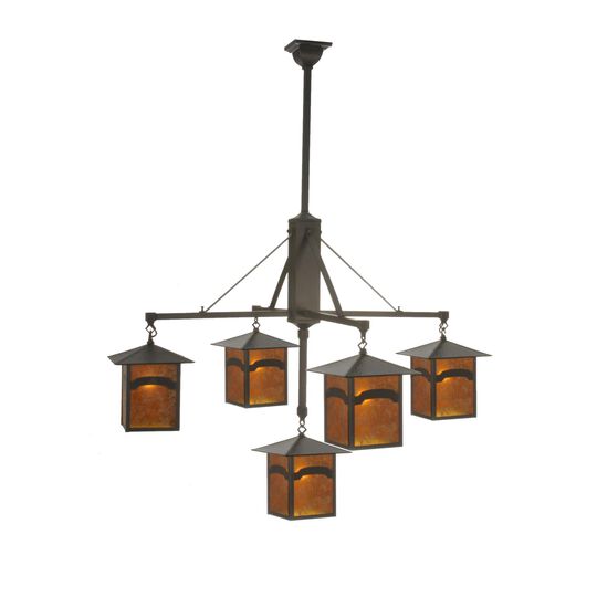 Seneca Mountain View Large Chandelier by Meyda Lighting