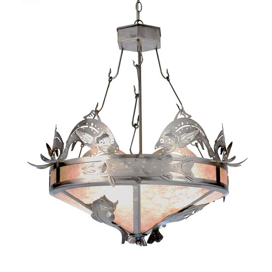 Catch Of The Day Trout 32 Inch Large Pendant by Meyda Lighting