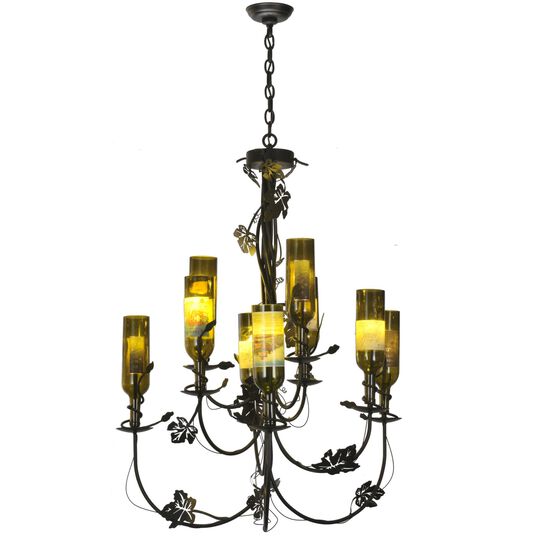 Tuscan Vineyard 34 Inch 9 Light Chandelier by Meyda Lighting
