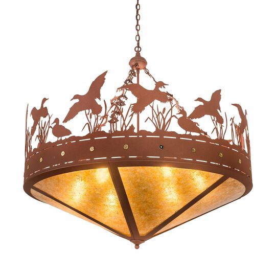Ducks in Flight 81 Inch Pendant Light by Meyda Lighting
