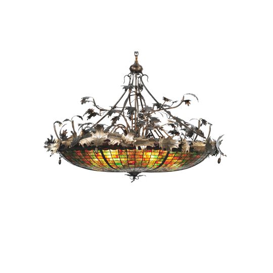 Greenbriar Oak 50 Inch Large Pendant by Meyda Lighting