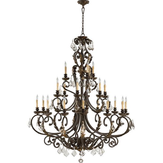 Rio Salado 51 Inch 21 Light Chandelier by Quorum International