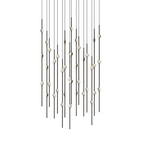Constellation 22 Inch 40 Light Multi Light Pendant by SONNEMAN