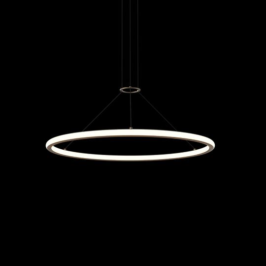 Luna 37 Inch LED Large Pendant by SONNEMAN
