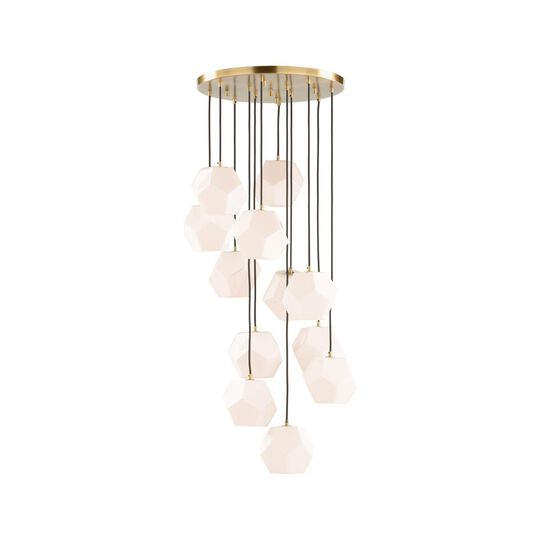 Denise Mcgaha Indicus 20 Inch Multi-Light Pendant by Wildwood