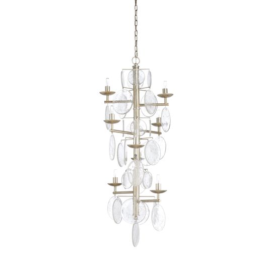 Liza 28 Inch 8 Light Chandelier by Wildwood