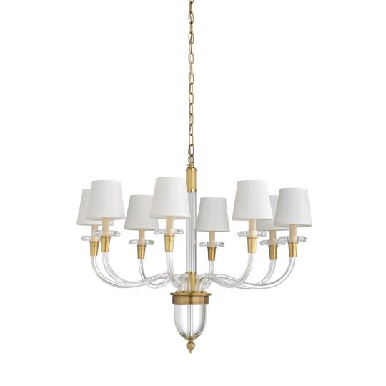 Salon 30 Inch 8 Light Chandelier by Wildwood