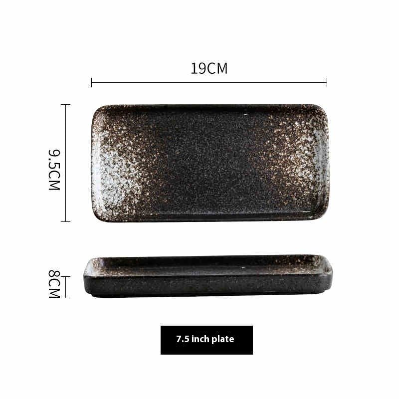 Horizon Ridge Rectangular Sushi Plate