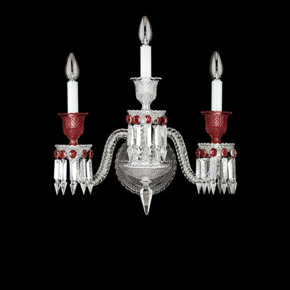 Baccarat Zénith Red Wall Sconce