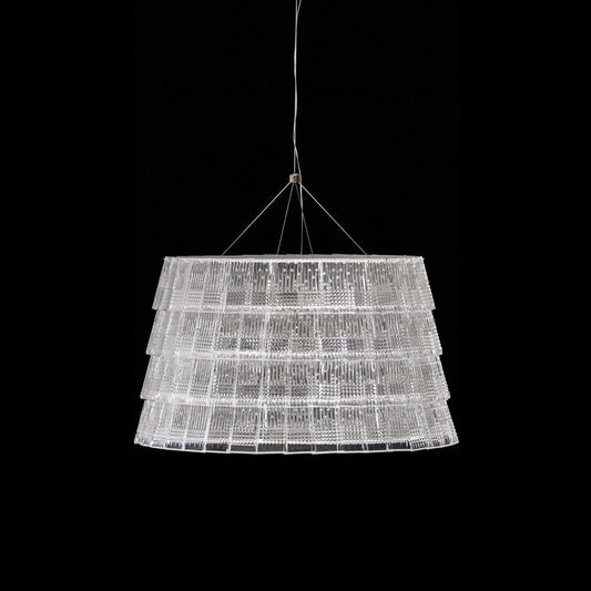 Baccarat Tuile De Cristal Chandelier 
 Clear