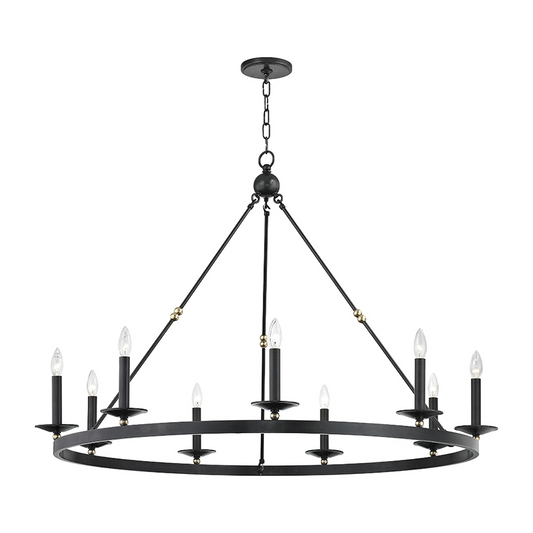 Hudson Valley Lighting Allendale 9 Light 46.25 inch Chandelier Ceiling Light