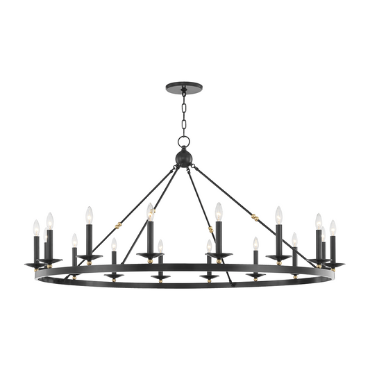 Hudson Valley Lighting Allendale 16 Light 58 inch Chandelier Ceiling Light
