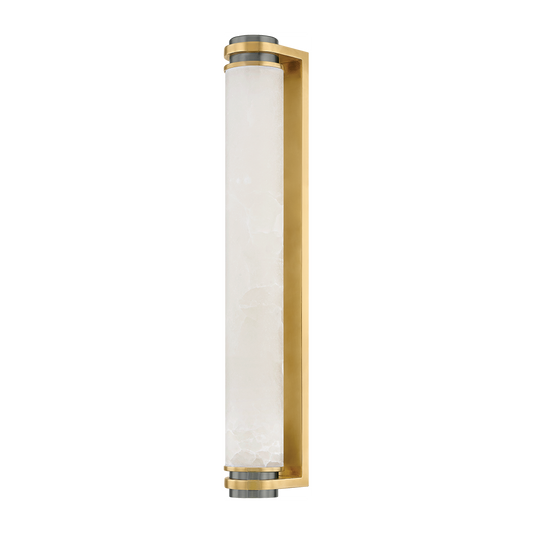 Corbett Sorrento 1 Light Vintage Brass/Vintage Pewter Wall Sconce Wall Light