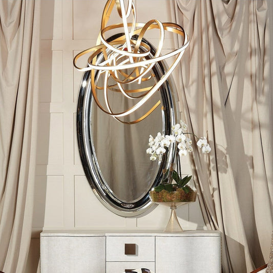 Global Views Convolution Chandelier by Ashley Childers Clearance