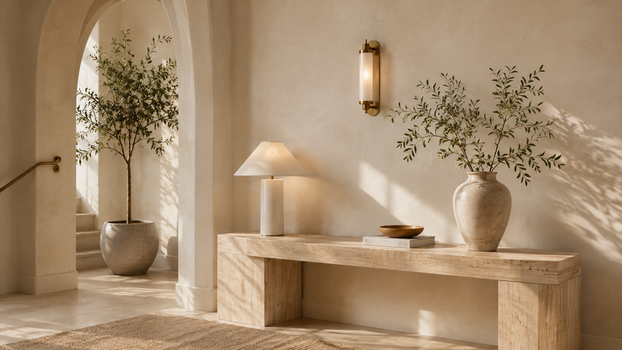 House of Vintage lighting showroom
