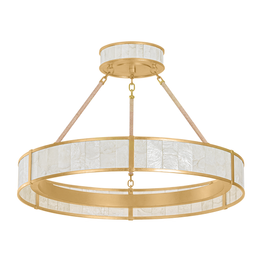 Hudson Valley Lighting Halcott 1 Light 30 inch Chandelier Ceiling Light