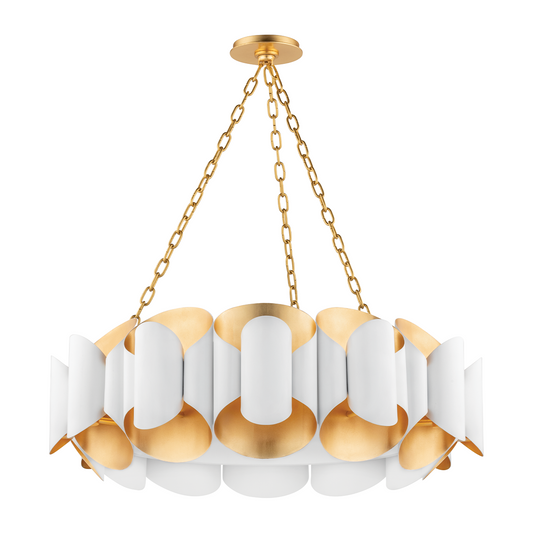 Hudson Valley Lighting Banks 12 Light 34.5 inch Chandelier Ceiling Light