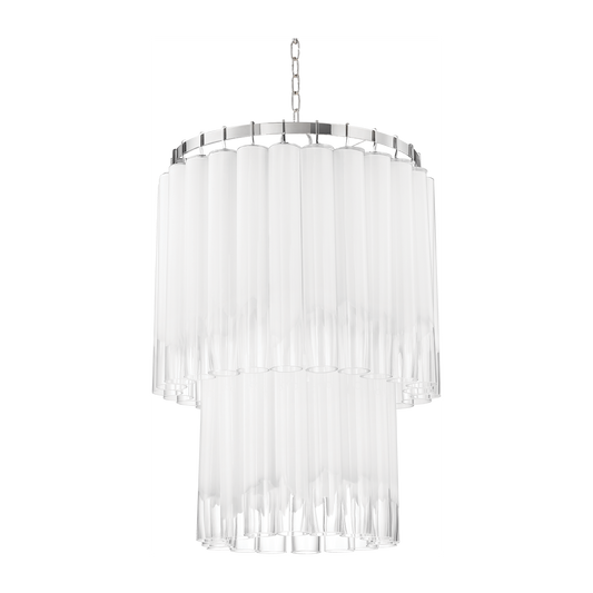 Hudson Valley Lighting Tyrell 9 Light 23.75 inch Polished Nickel Chandelier Ceiling Light