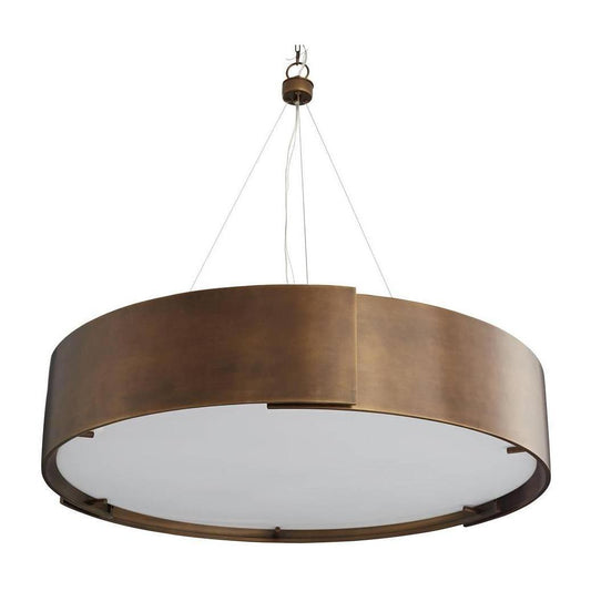 Arteriors Dante Antique Brass Chandelier 
 Large