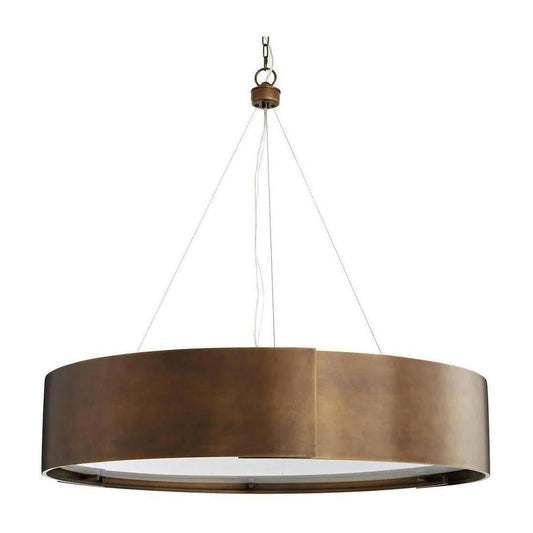 Arteriors Dante Antique Brass Chandelier 
 Large