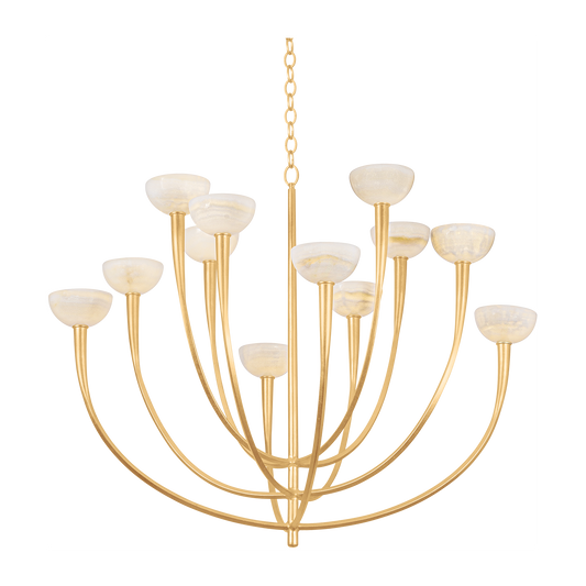 Hudson Valley Lighting Maywood 12 Light Chandelier Ceiling Light