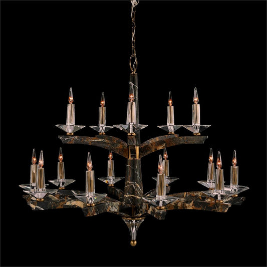 John Richard Inverness Fifteen-Light Chandelier