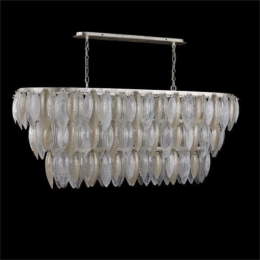 John Richard Aria Twenty-Two-Light Horizontal Chandelier