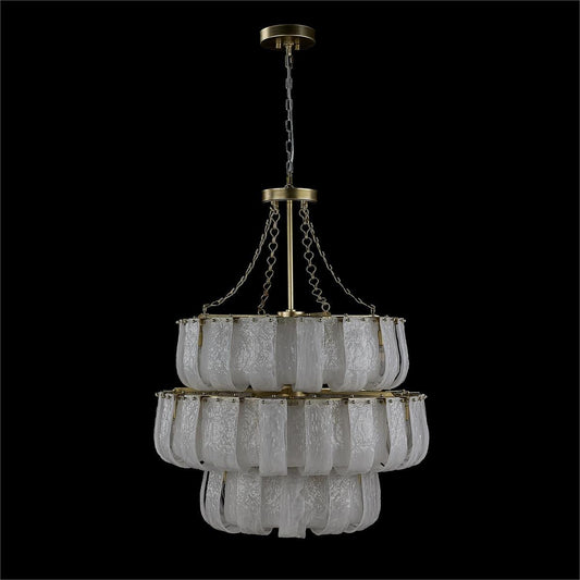 John Richard Castello Three-Tier Twenty-Four-Light Chandelier