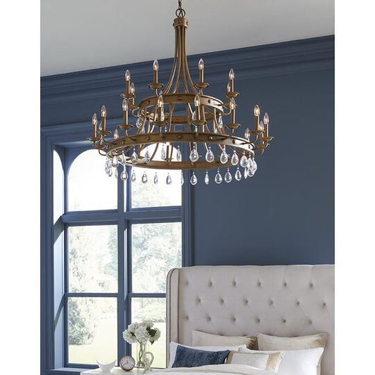 Krista 48 Inch 24 Light Chandelier by Acclaim Lighting