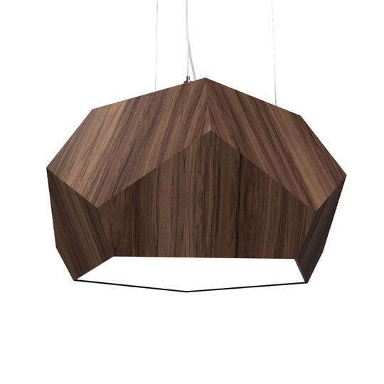 Accord Studio Faceted 29 Inch LED Large Pendant by Accord Lighting