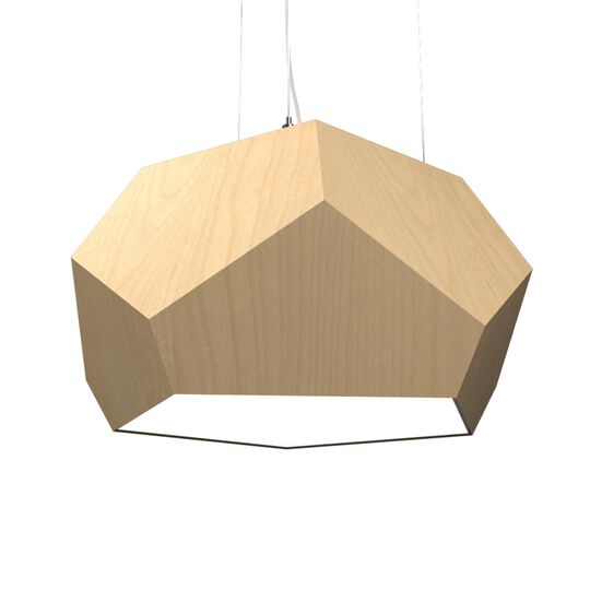 Accord Studio Faceted 29 Inch LED Large Pendant by Accord Lighting