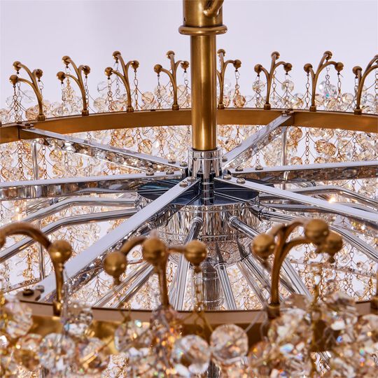 Fuji Large Lantern Pendant by Allegri