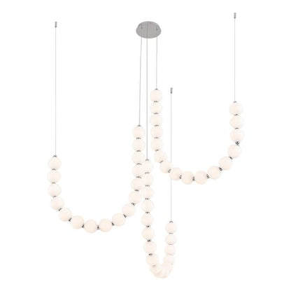 Ryan Pauly Akoya 11 Inch Multi Light Pendant by Alora Lighting
