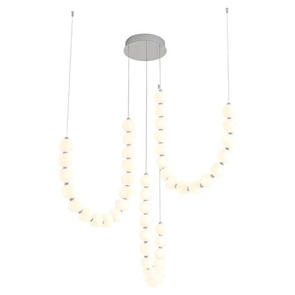 Ryan Pauly Akoya 11 Inch Multi Light Pendant by Alora Lighting