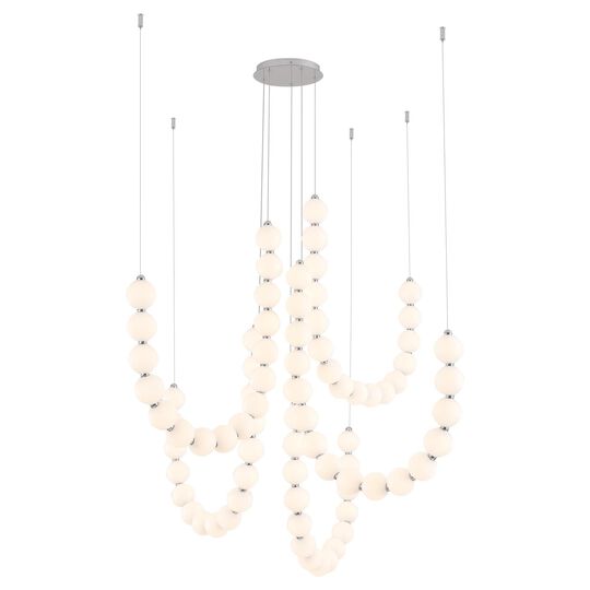 Ryan Pauly Akoya 13 Inch Multi Light Pendant by Alora Lighting