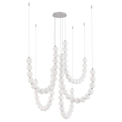 Ryan Pauly Akoya 13 Inch Multi Light Pendant by Alora Lighting
