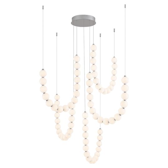 Ryan Pauly Akoya 13 Inch Multi Light Pendant by Alora Lighting